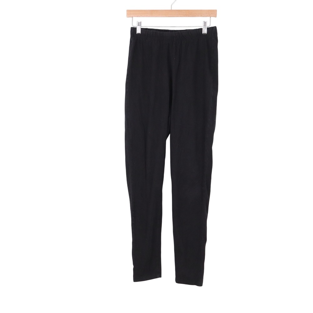 Jessica London Black Cotton Blend Stretch Leggings Size 14/16